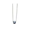 Necklace silver chain with Cube Bead - Image 5