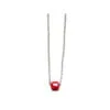 Necklace silver chain with Cube Bead - Image 3