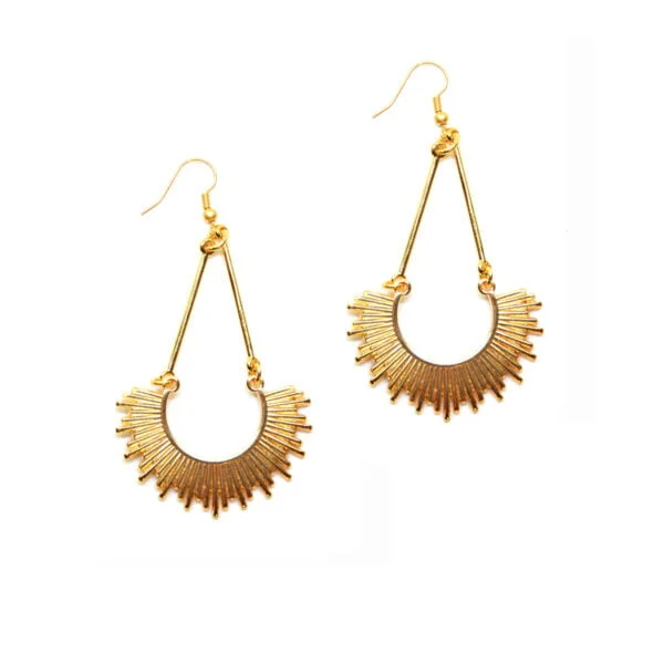 Earrings "Ethnic" gold
