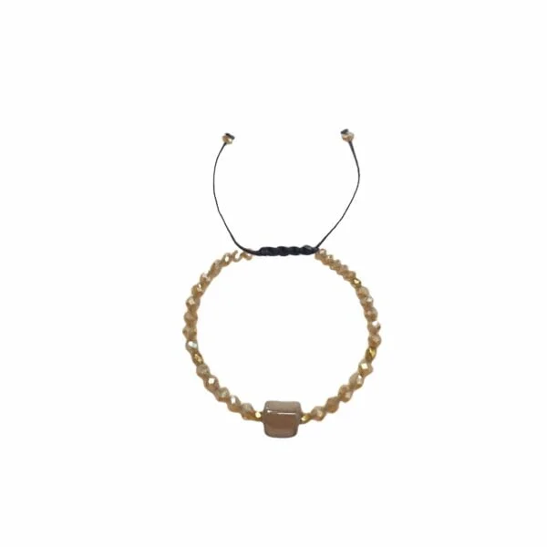 Bracelet Crystal Beads and Cube - Image 3