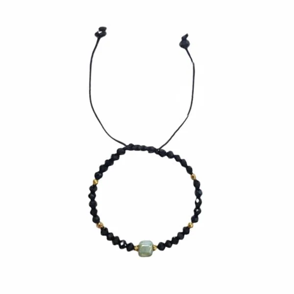 Bracelet Crystal Beads and Cube - Image 2