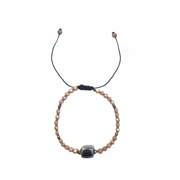 Bracelet Crystal Beads and Cube - Image 4