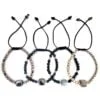 Bracelet Crystal Beads and Cube