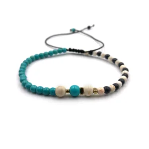 The Half & Half Anklet