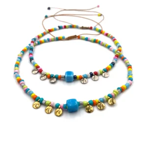 The Coin and Cube Necklace